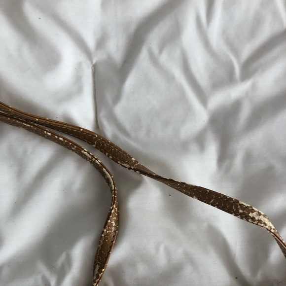 Baci Italy Straw Vintage Crossbody Floral Mini Satchel Bag - Picture 5 of 5